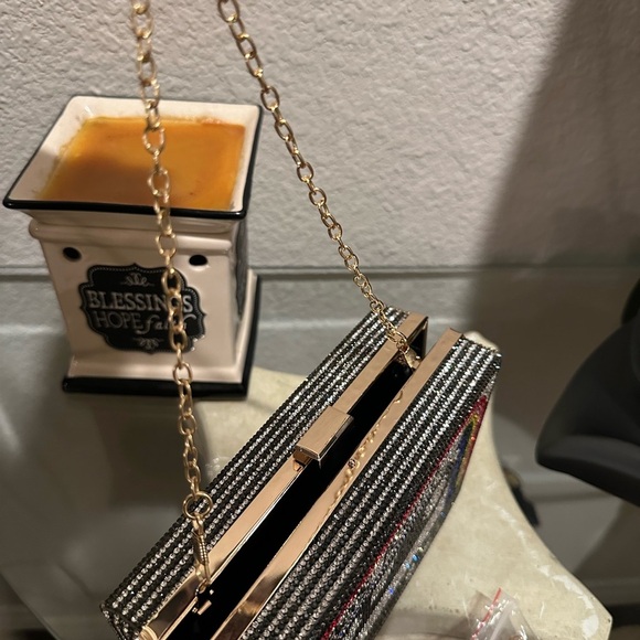 Rhinestone Cassette Clutch - Picture 6 of 11